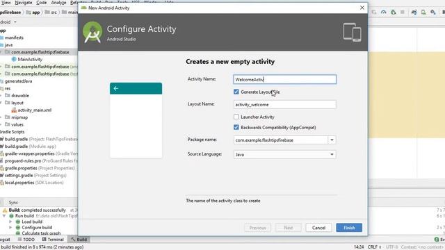 Automatically Add Activity to Manifest and Create New Type of Activities in Android Studio