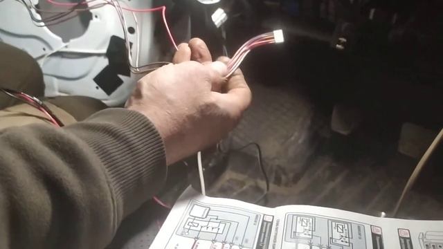 Установка автомобильной сигнализацииSHER-KHAN MAGICAR 1A ЛАДА ГРАНТА..ЧАСТЬ 3