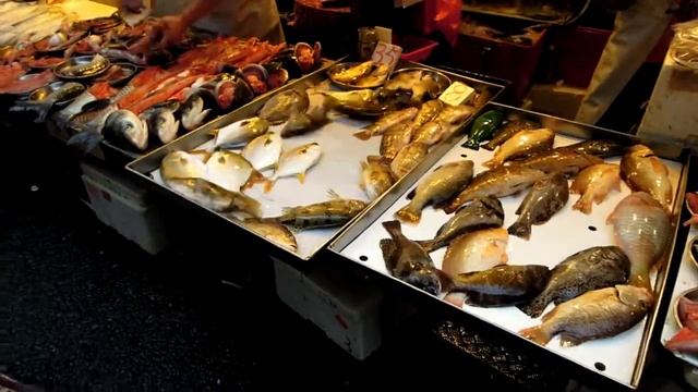 Рынок морепродуктов, Гонконг, весна 2013