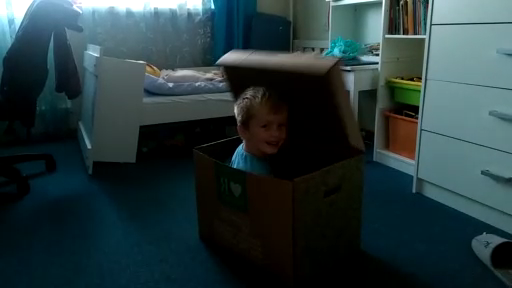 Дети и коробка
