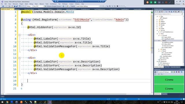 «Основы веб-разработки 2019» 6/24: Административная панель: список фильмов и его редактирование