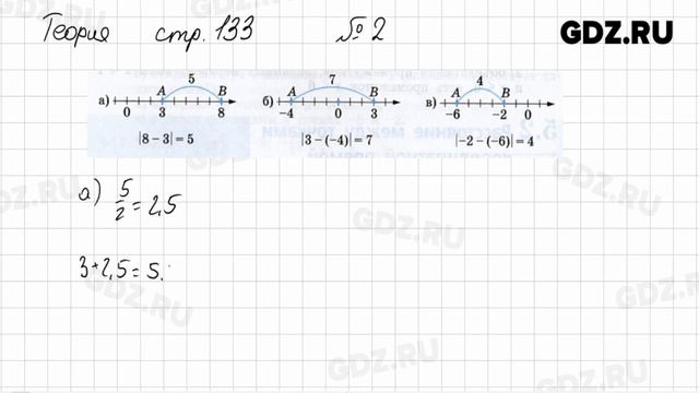 Вопросы из теории, Стр. 133, № 1-3 - Алгебра 7 класс Дорофеев