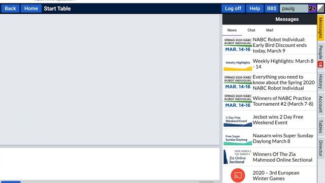 Creating a set game on BBO