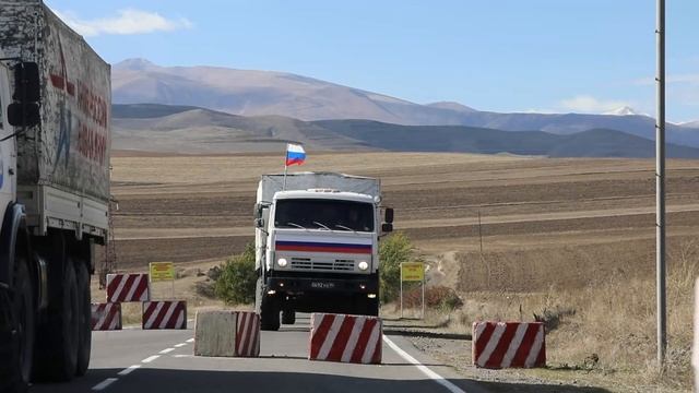 Работа миротворцев РФ в Нагорном Карабахе (05.11.22)
