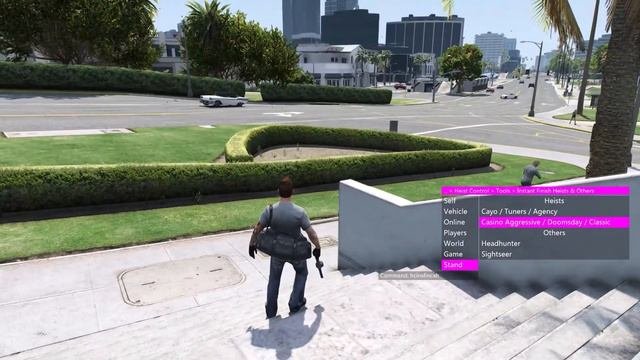 Stand Mod Menu Heist Control - Instant Finish The Fleeca Job