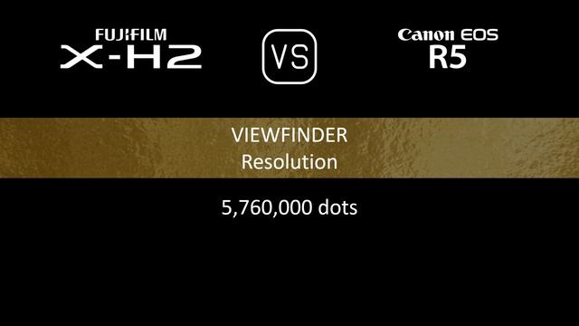 Fujifilm X-H2 vs. Canon EOS R5: A Comparison of Specifications