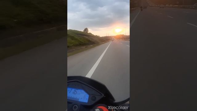 Tekken 250 - Riding Into The Sunset At MEX Highway, Malaysia