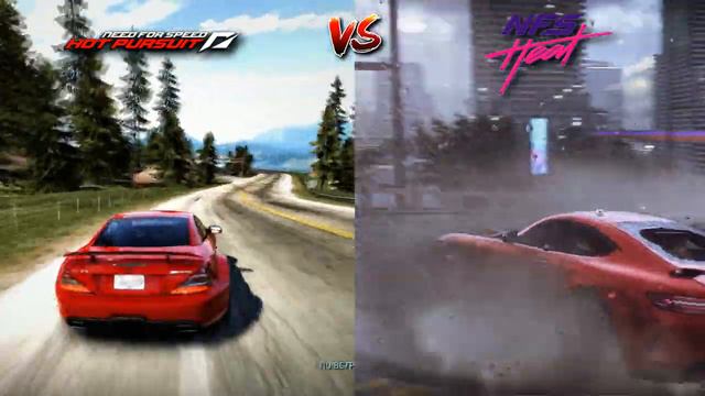 HOT PURSUIT |4K РАЗРЕШЕНИЕ ТЕКСТУР| VS NFS HEAT|🔴|СРАВНЕНИЕ ИГР|GAME COMPARISON|✅1080HD