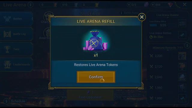 NOOB PLAYS LIVE ARENA! RAID SHADOW LEGENDS