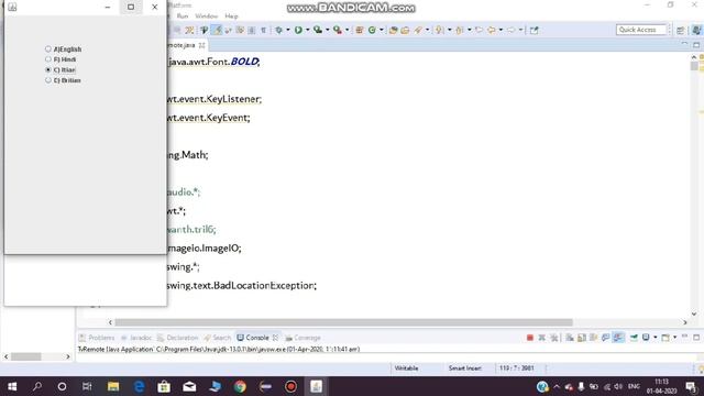 Java AWT,swings,applets