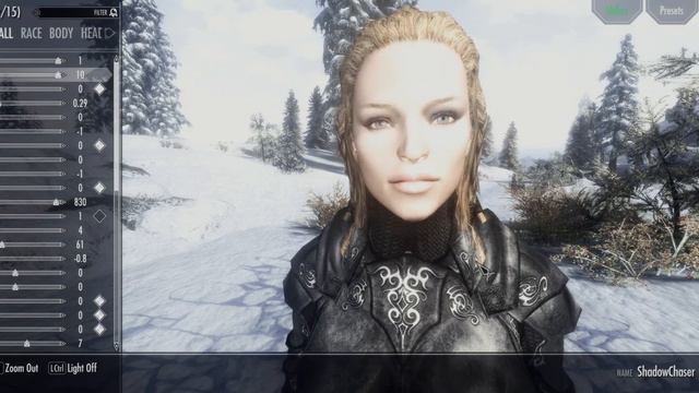 Skyrim Mod SE: IA92's Beautiful Custom Female Nord Presets (PS4/XBOX1)