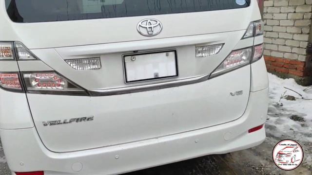 Большая японская снежинка Toyota Vellfaer 2009. Видеообзор и гимнастика