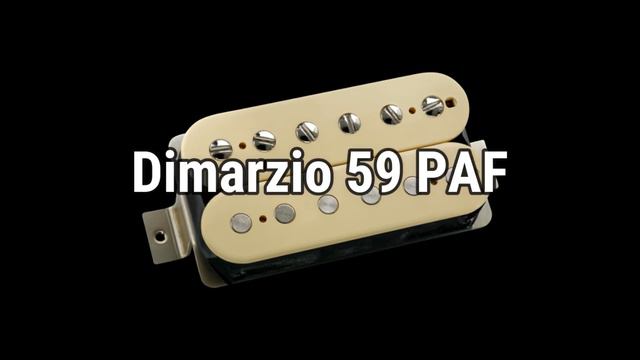 Gibson 498T vs Dimarzio 59 PAF