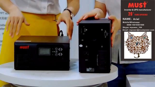 #MUST EP2000 Power Inverter explainer video (by: Ariel & Cathy).