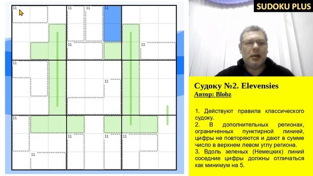 Решаем юбилейный пакет авторских судоку. Часть 1