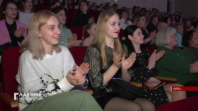 В Орловской детской хореографической школе прошел отчетный концерт.