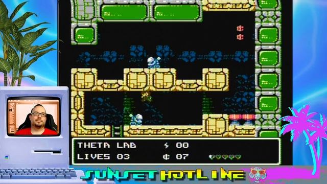 Project Blue - Indie Sci-Fi Action Platformer for NES on Physical Cartridge