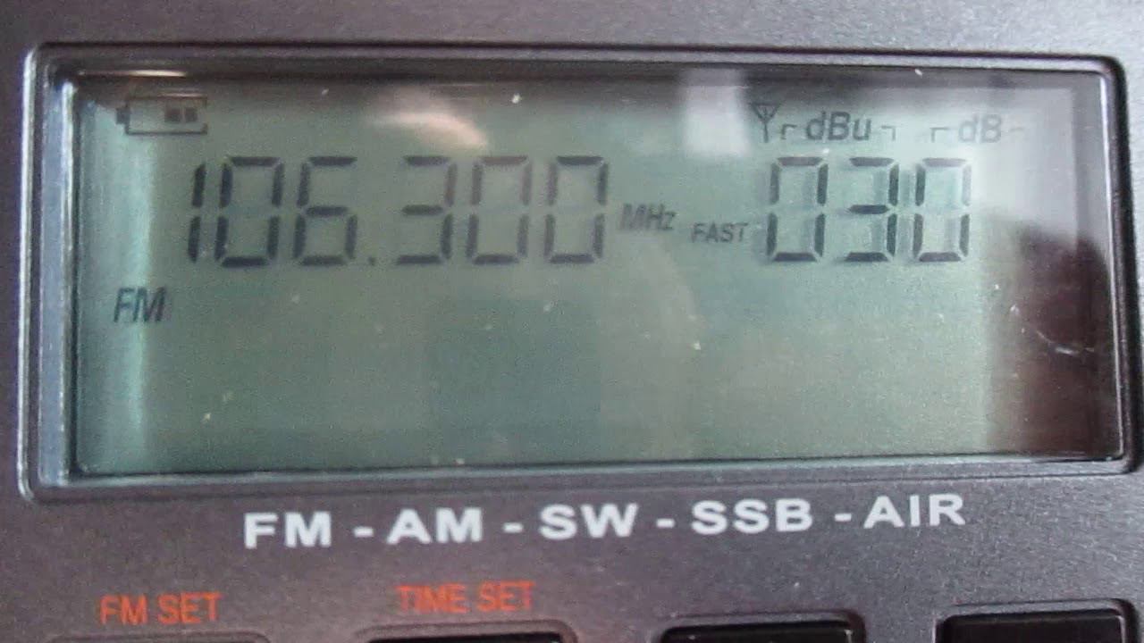 106.3 Radio Rekord(Sankt-Peterburg/LRTPC (SP)~119km