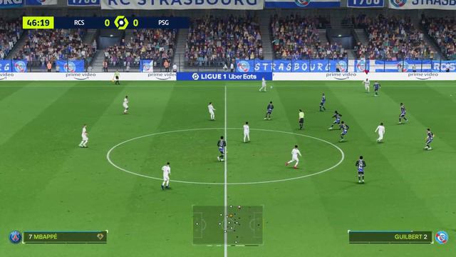 Estrasburgo - PSG | Ligue 1 23 - 24 | EA SPORTS FC 24 + MODS | Full Manual