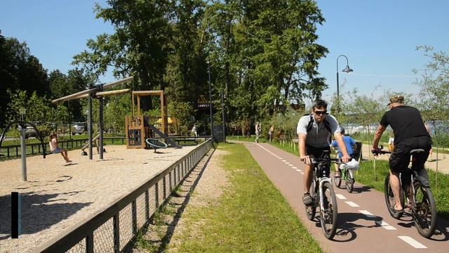 Благоустройство набережной в Солнечногорске