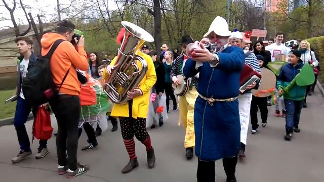 #3 Park Krasnaya Presnya 2015  Parade Ale  Valeriy Bukreev Clown Band,Moscow,Russia