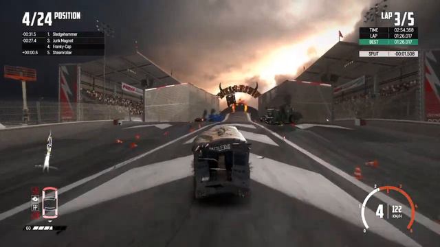 Wreckfest: HERE COMES THE BATTLEBUS!