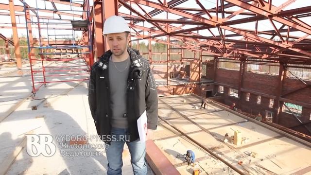 Строительство нового бассейна в Выборге