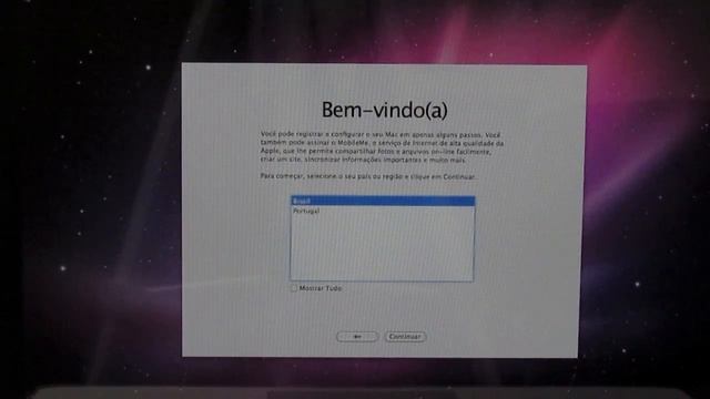 First Boot MacBook Pro 15.4" I7 2.2Ghz 2011