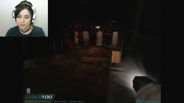 A Gamer Girl's Approach to Doom 3, ep22 (Let's Play)