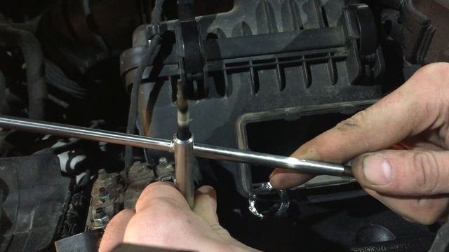 Работа старой свечи накала