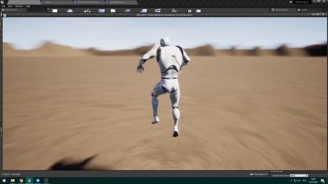 Иногда при разработке игр можно увлечься) Unreal Engine, проба разработки собственного шедевра.