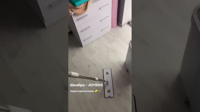 Проста і зручна Швабра з віджимом та відром Joybos M03 Flat Floor