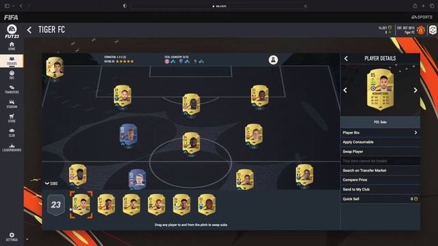 FIFA 23 - Team update - Packed Neymar, Mane, Kessie, Rashford, Auba - BPM method and Starter packs