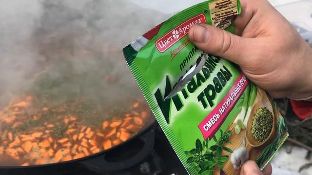Вкусняшка от Комбата. Готовим бограч.