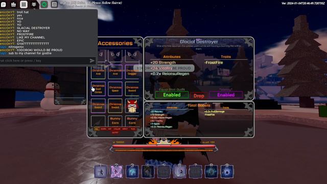 [Peroxide] New Years Event Christmas Present Opening+Godly Showcase