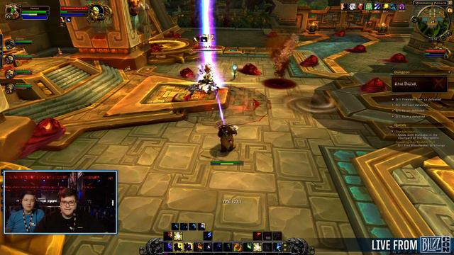Blizzcon Gameplay - Battle for Azeroth - Atal'Dazar - New World of Warcraft Expansion Dev insight!