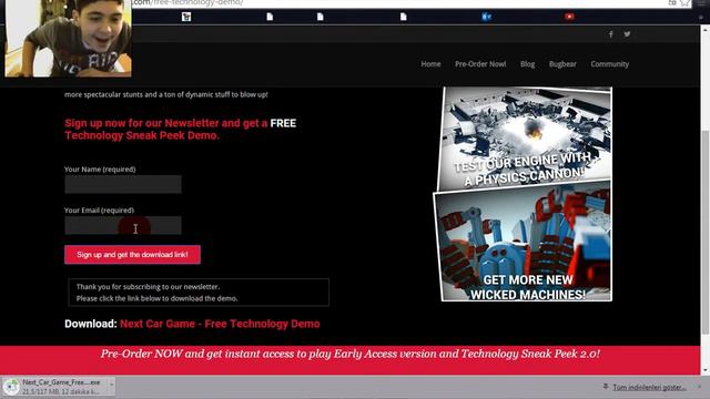 next car game indirme