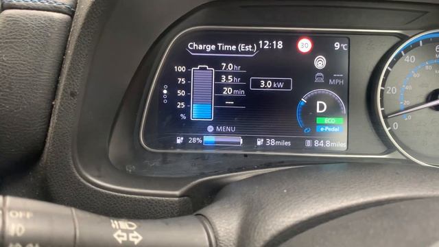 My Nissan Leaf Ev system error 2