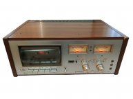 Винтажный стереокассетный проигрыватель YAMAHA K-960 Natural Sound Серебристый-Япония-1976-год