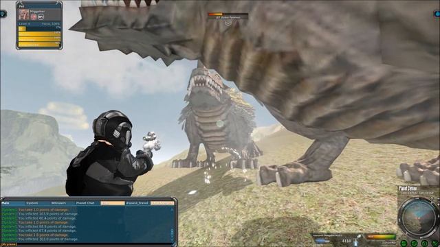 Entropia Universe - Planet Cyrene - Paneleon Mobs