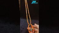 Natural turquoise and orange spiny oyster roundle beads handmade necklace gift for women 20240508-02