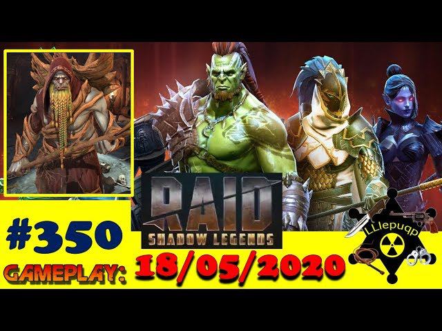 #350. Гурптук Бородач. Итоги 5-го дня. Вскрываем 4 Темных | RAID: Shadow Legends | 18/05/2020