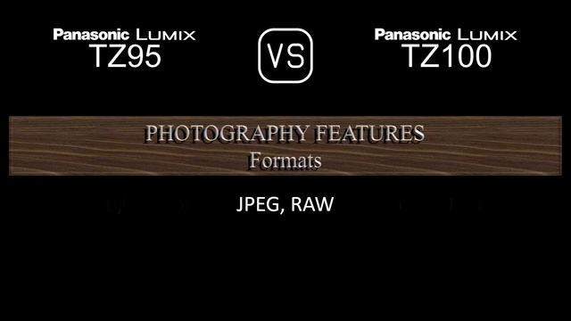Panasonic Lumix TZ95 vs. Panasonic Lumix TZ100: A Comparison of Specifications