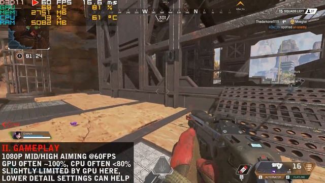 Apex Legends on 200 PC? FX-6300  GTX 1060 3GB