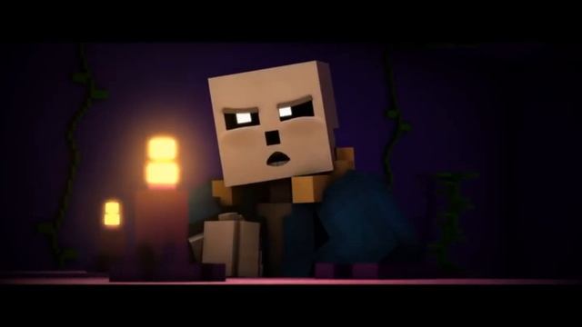 Frisk reacts to Judgement Undertale Minecraft Music Video!