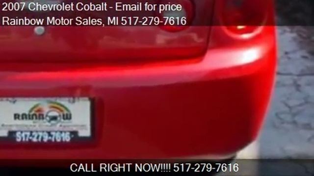 2007 Chevrolet Cobalt LS 2dr Coupe for sale in Coldwater, MI