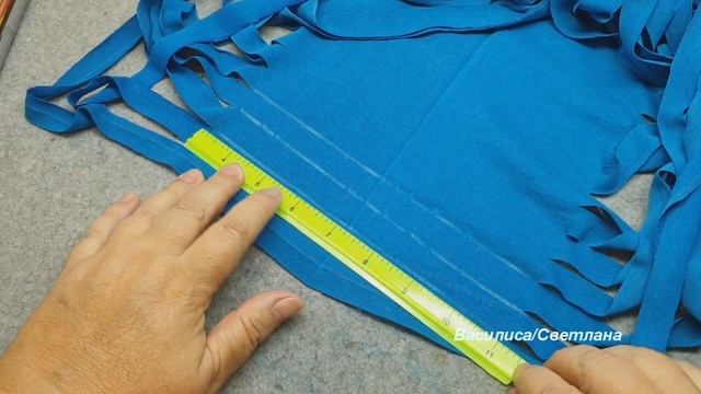 Пряжа из старой футболки СветланаСК?