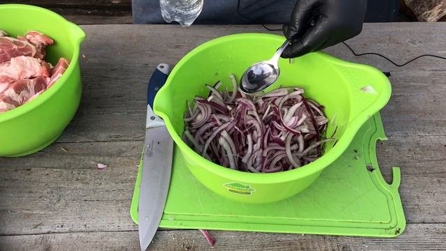 Советский шашлык и луковая закуска со вкусом детства