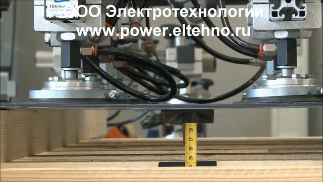 Тестирование солнечной батареи Centrosolar на механическую нагрузку