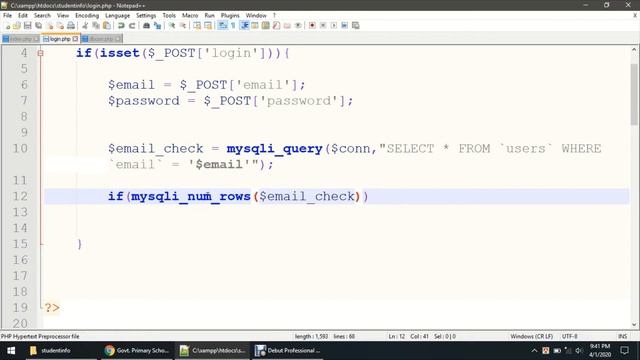 SMS Part-22 | PHP Bangla | mysqli | Database | Project | Elias Hossain